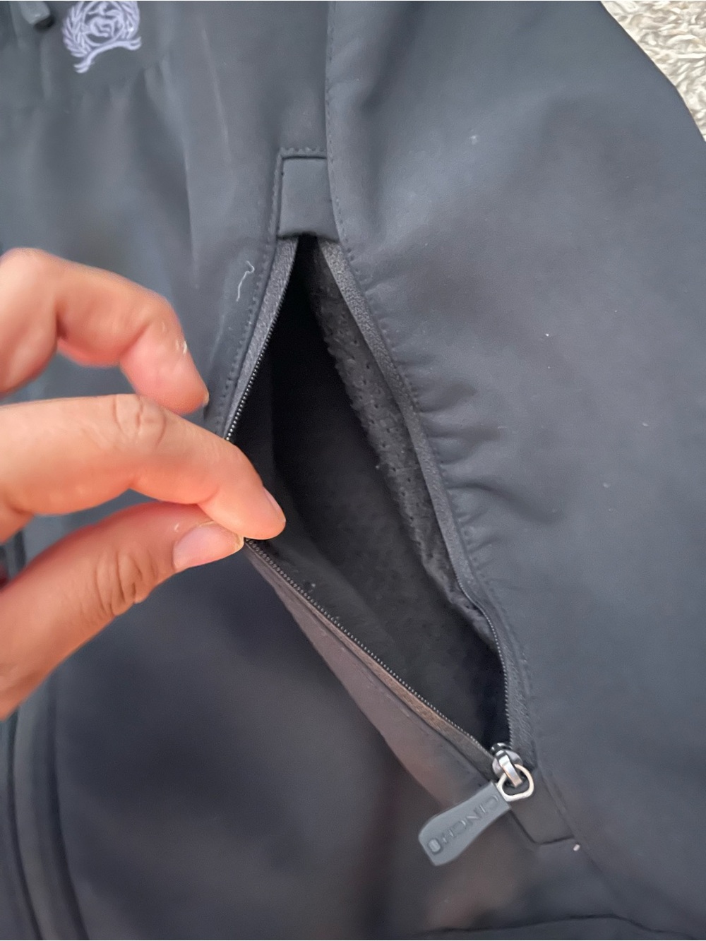 Cinch Black Softshell Performance Jacket - Picture 10 of 12